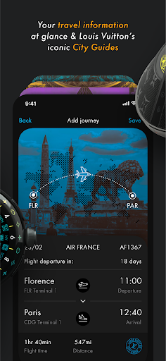 Screenshot of Louis Vuitton Connect