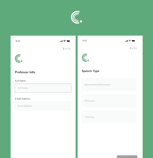 College Speech Outliner