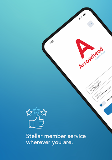 Android application Arrowhead Mobile Banking screenshort