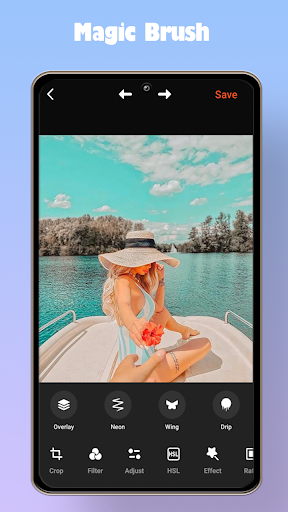 Android application LonArt Photo Editor & Photo Co screenshort