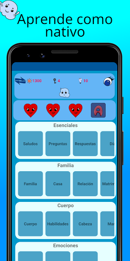 Vista previa de la aplicación