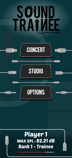 Android application Sound Trainee screenshort