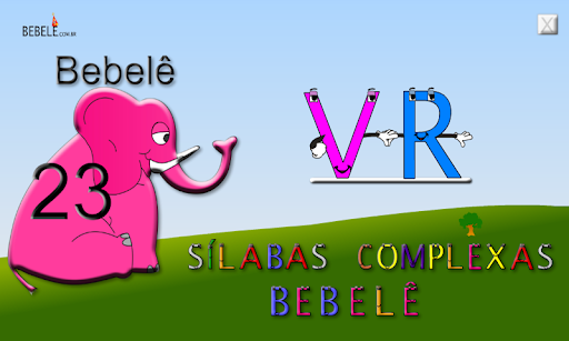 Android application Sílabas Complexas VR screenshort