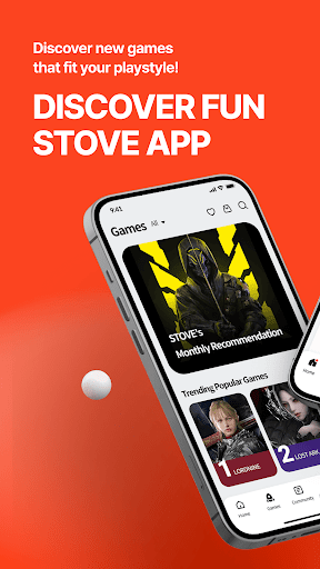 Android application STOVE APP - STOVE APP screenshort