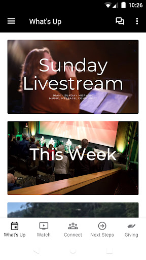 Android application The Meeting Place Church screenshort