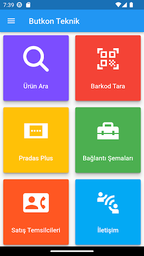 Android application Butkon Teknik screenshort