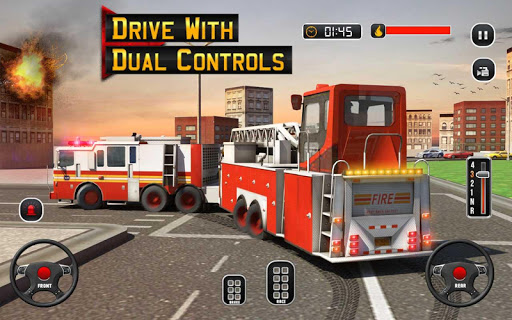 Fire Engine Truck Driving Sim 1.9 screenshots 11
