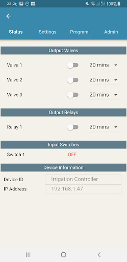 Upwind IoT Screen 2