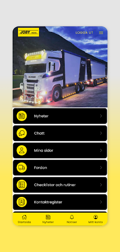 Android application Joby Hova AB screenshort