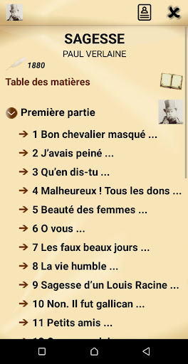 Sagesse - de Paul Verlaine Screen 2
