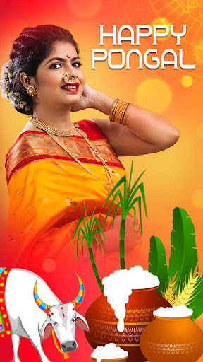 Android application Pongal Photo Frames 2024 screenshort