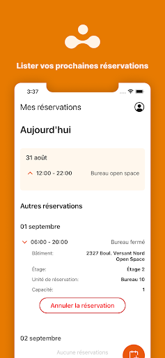 Android application ELIA Mobile screenshort