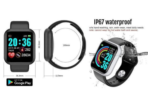 Smart Bracelet Fitpro App Hint Screen 2