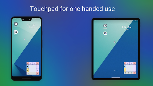 Touchpad para telefone grande