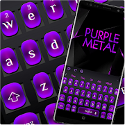  Purple Metal Keyboard 