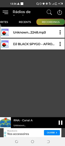 Android application Gambia Radios + Recorder screenshort