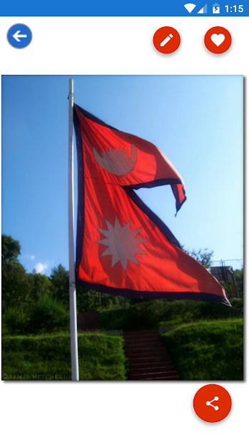 Captura 4 Nepal Flag Wallpaper: Flags and Country Images android