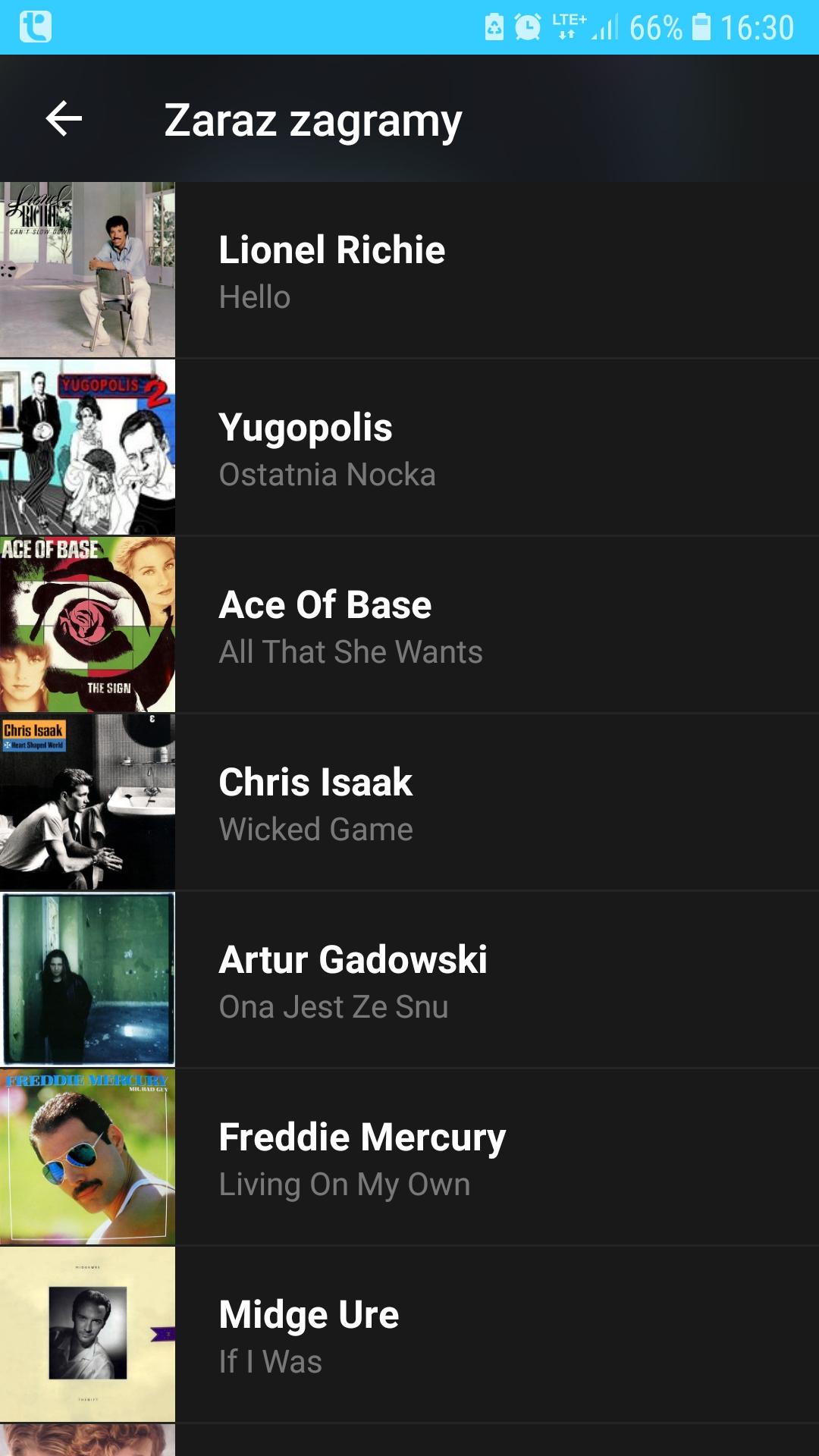 Android application Tuba.FM - free music and radio screenshort