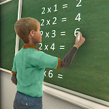 Math Game Kid Education school icon