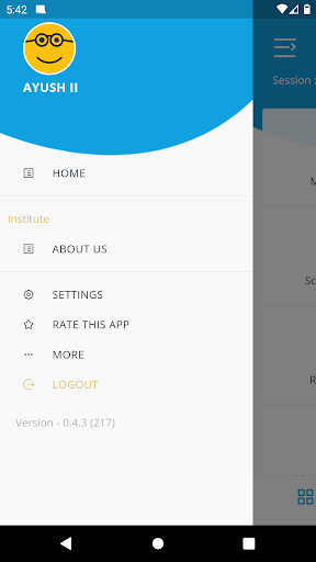 MCA E-Learning App Screen 2