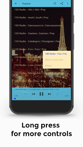 France Hits Music Radio Online Screen 3