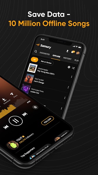 Audiomack: Music Downloader 6.16.2 APK + Mod (Unlimited money) for Android