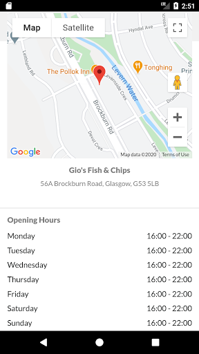 Gios Fish & Chips Screen 2