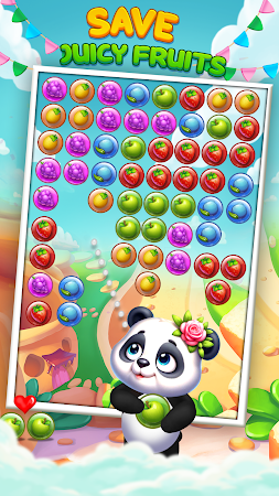 Game screenshot Panda Fruit Bubble Pop Shoot apk download
