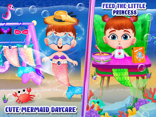 Baby Mermaid Games for Girls Screen 2