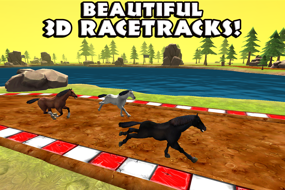 Android application Horse Racing Derby screenshort