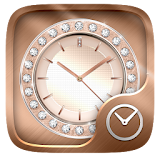 RoseGold GO Clock Theme icon