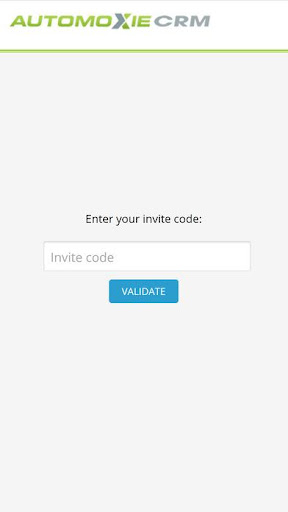 Android application Automoxie CRM screenshort