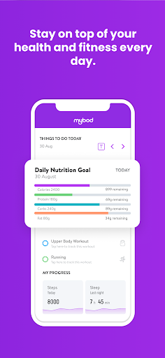 mybod Screen 2