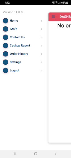 Android application Medicater Merchant Patient screenshort