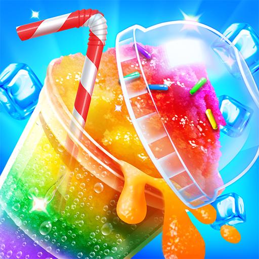 Rainbow Frozen Slushy Truck logo