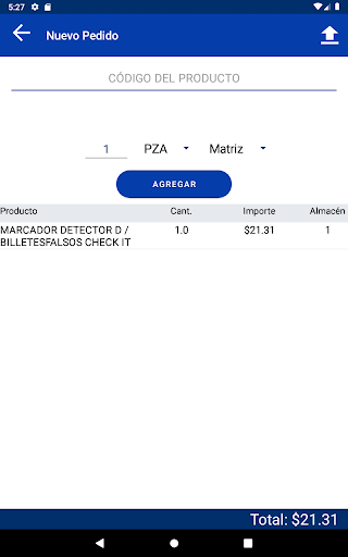 Ruta+ Pedidos Screen 3