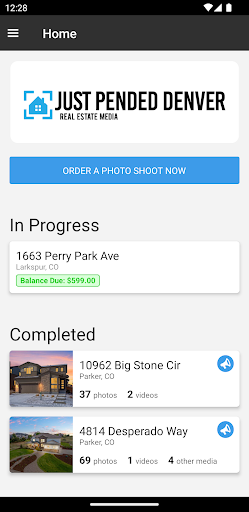 Android application Just Pended Denver screenshort