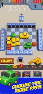 Colored Car Escape: Bus Jam 3D 2