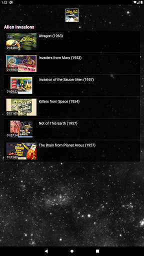 Classic Sci-fi Movie Channel Screen 2