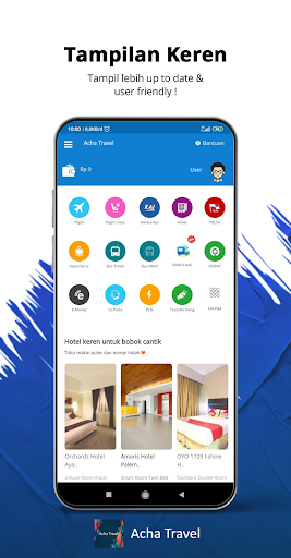 Android application Acha Travel screenshort