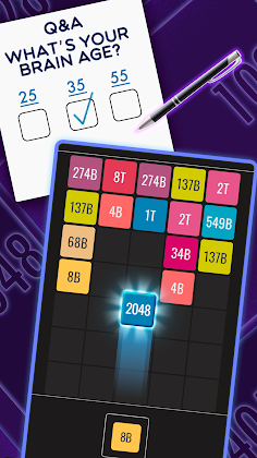 Join Blocks 2048 Number Puzzle - Screenshot 2