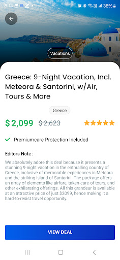 FareFirst Trips - Packages