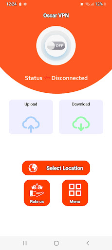 Android application Oscar VPN screenshort