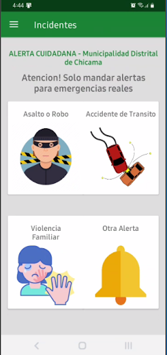 Alerta Ciudadana Chicama Screen 2