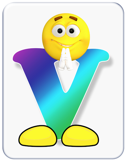 V Letters Wallpaper HD Screen 3