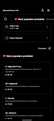 Næstved Pizza & Grill Screen 3