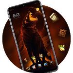 Cover Image of Baixar Full moon night theme howling the wolf king 2.0.50 APK