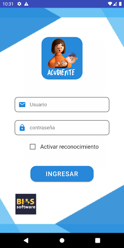 Android application PEW (Acudientes - Mereb) screenshort