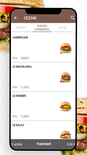 Cezam Restaurants Screen 3