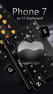 Keyboard for Phone 7 Jet Black For PC 2